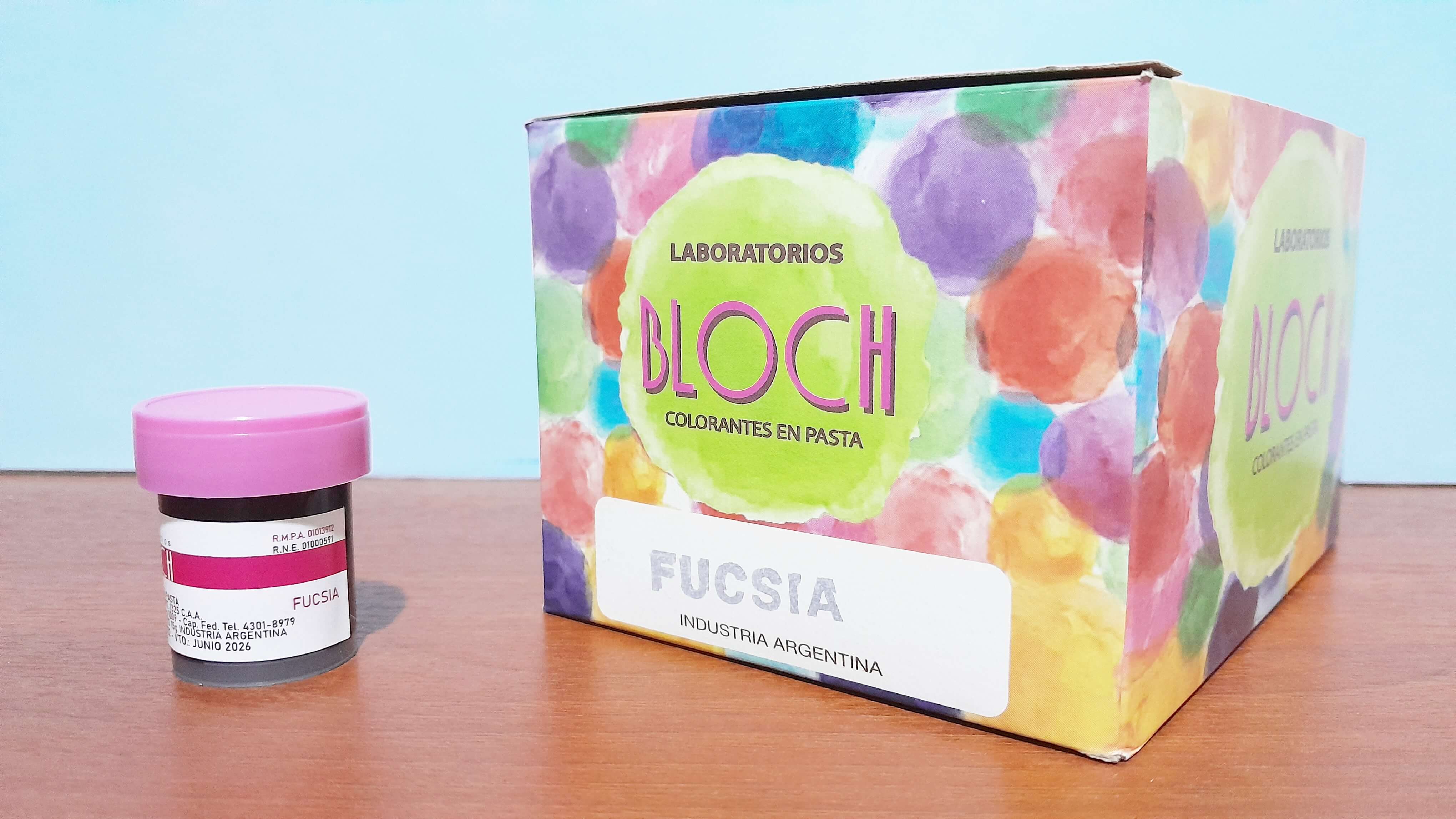 COLORANTE BLOCH FUCSIA CAJA x24