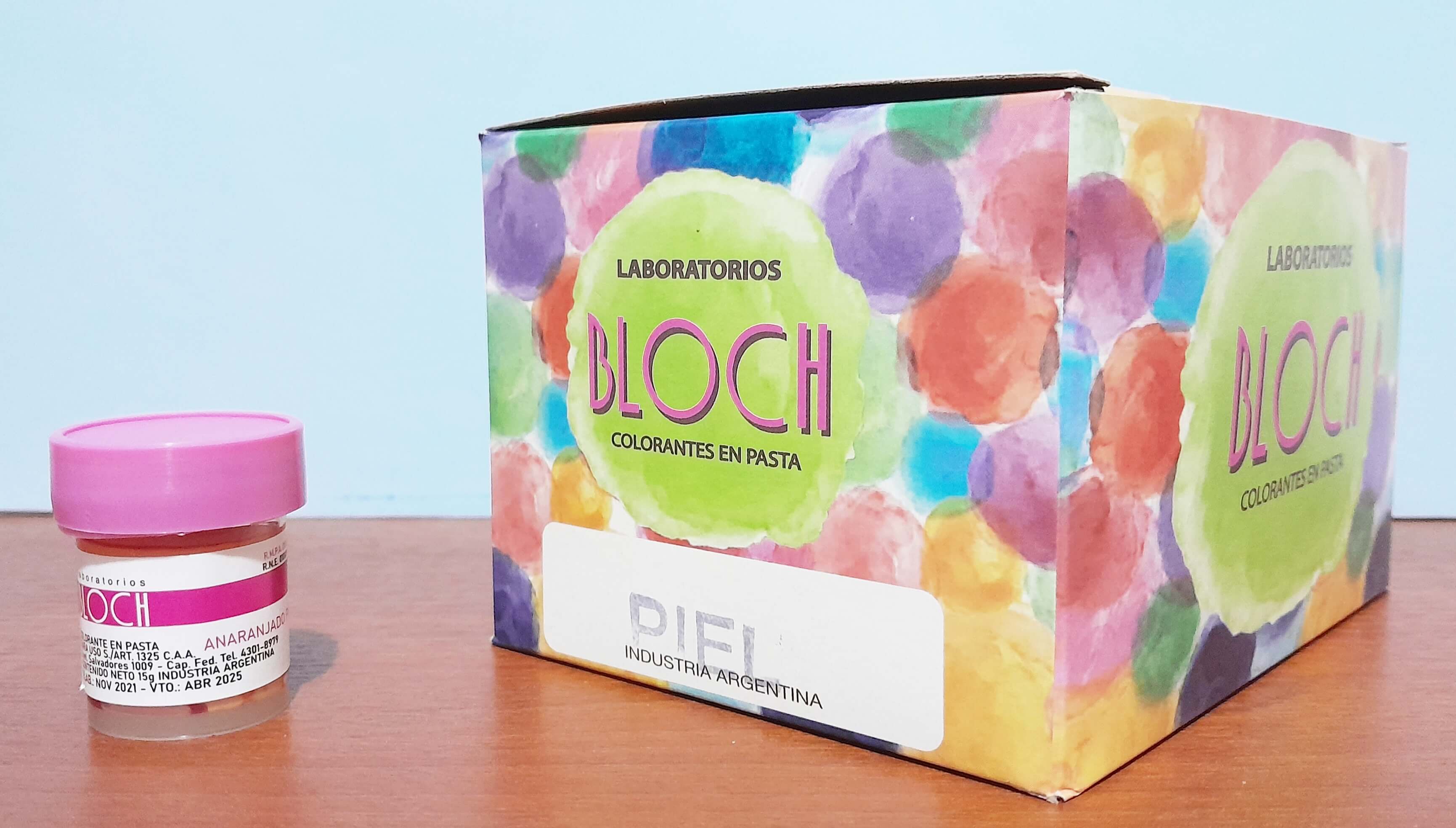 COLORANTE BLOCH PIEL CAJA x24