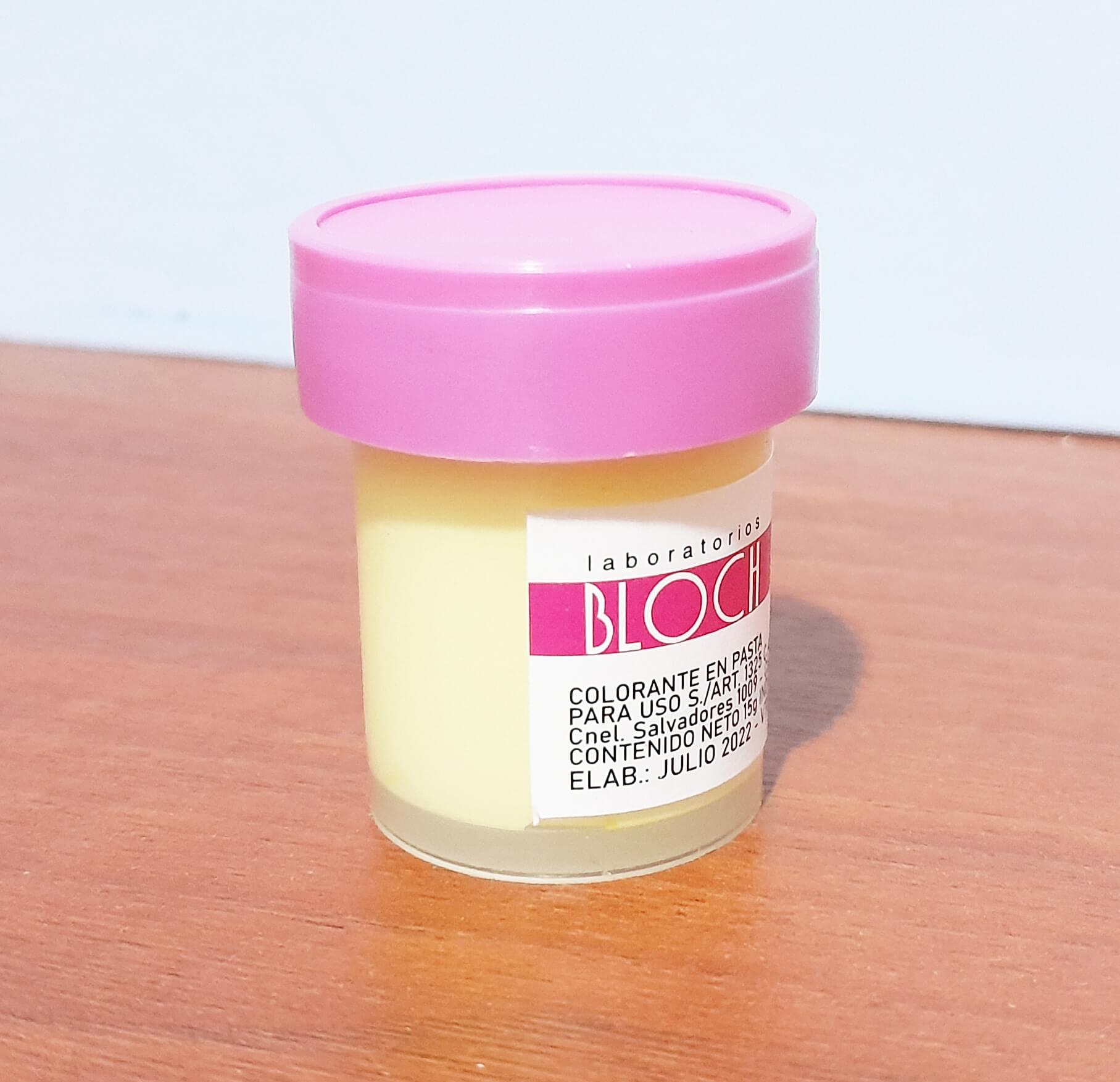 COLORANTE BLOCH PASTEL AMARILLO