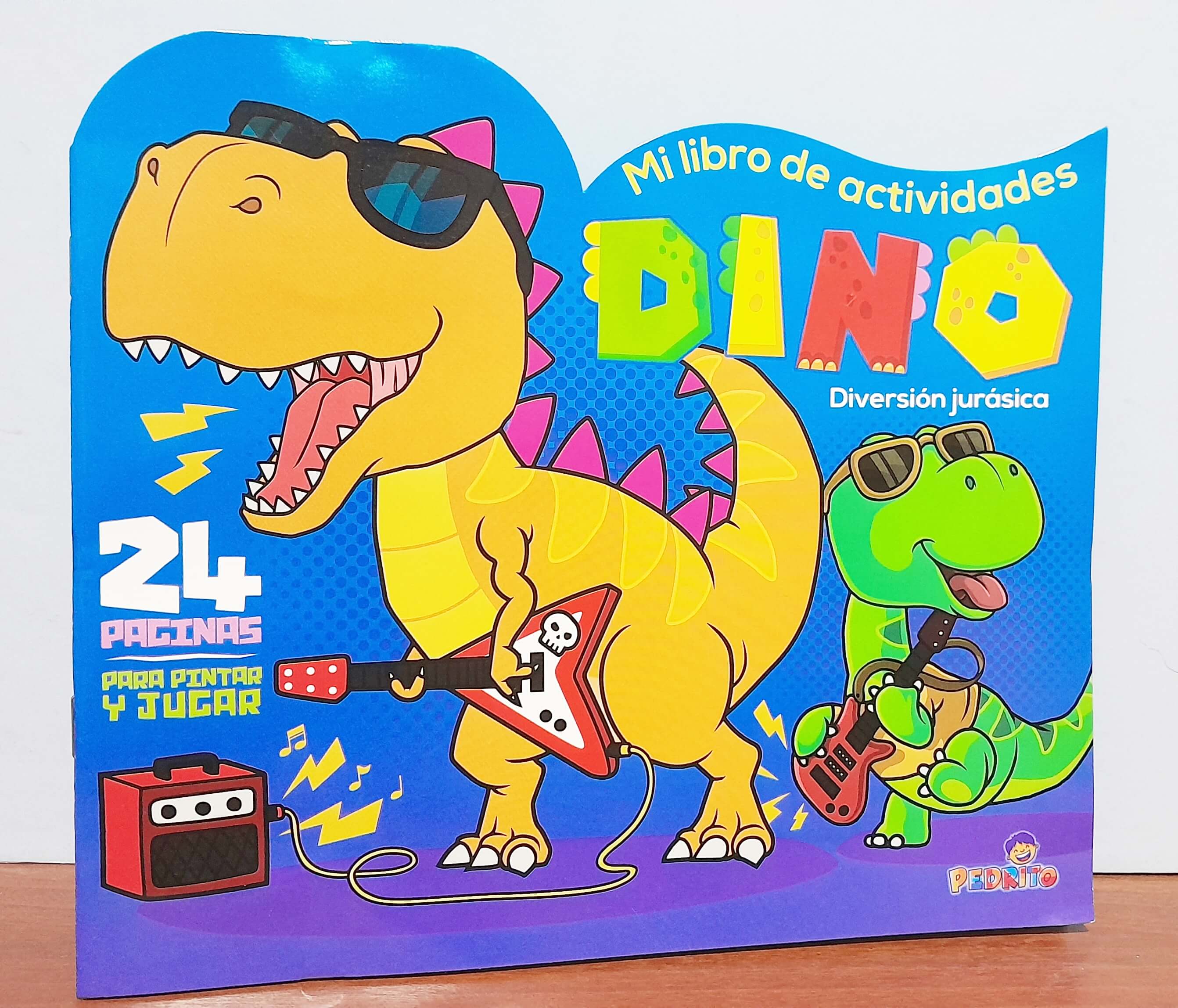 LIBRO DE COLOREAR DINOSAURIO