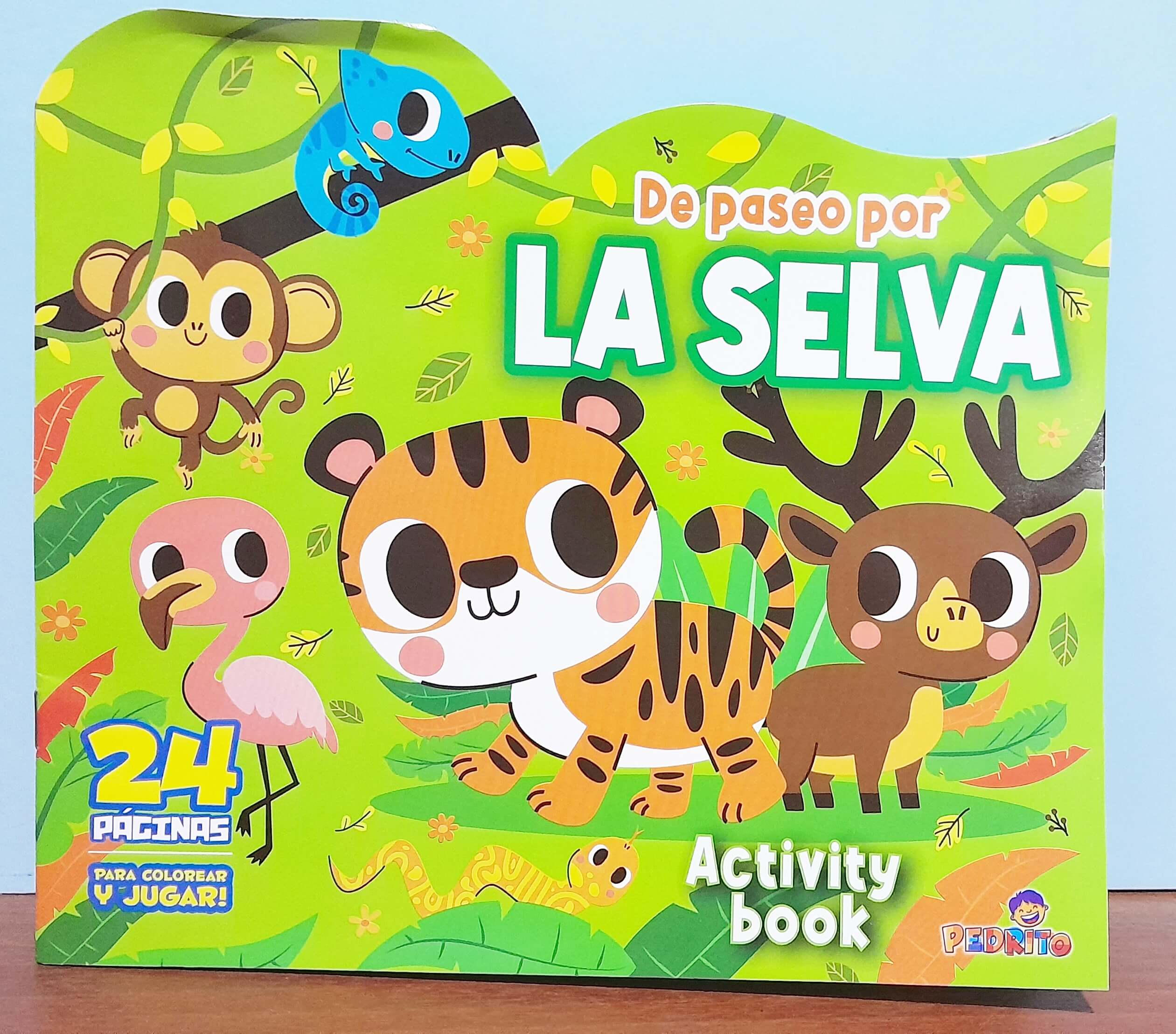 LIBRO DE COLOREAR SELVA