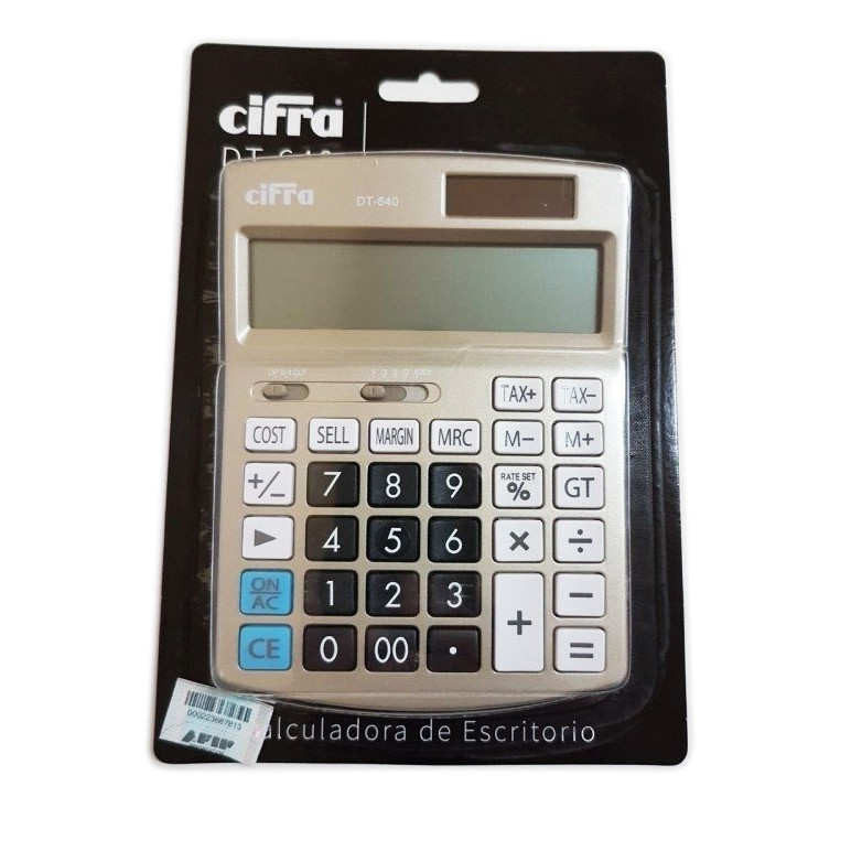 CALCULADORA CIFRA DT640