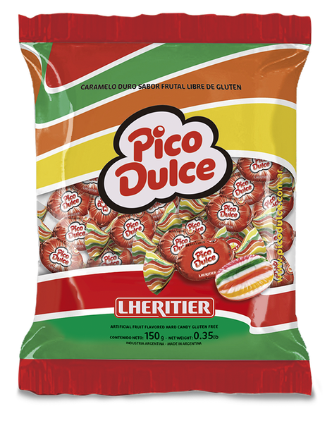 CARAMELO PICO DULCE RIGIDO 150GR