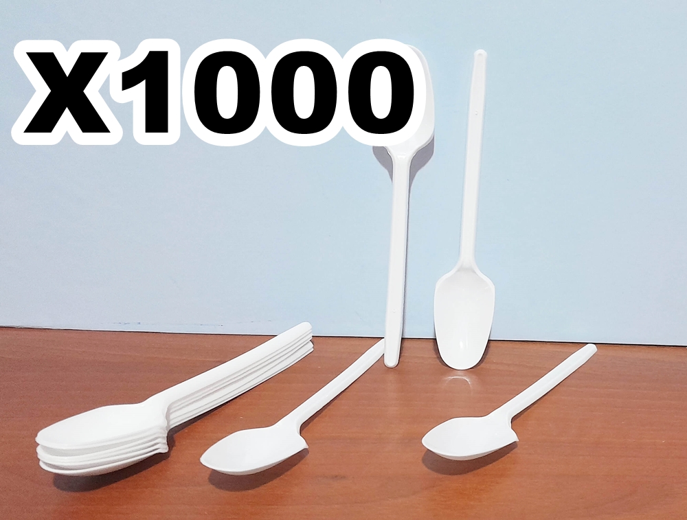 CUCHARA POSTRE BLANCA KOVAL  x1000(20x50