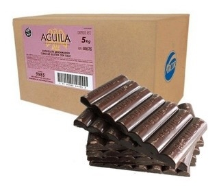 CHOCOLATE BARRA AGUILA x5 KG NEGRO 9985