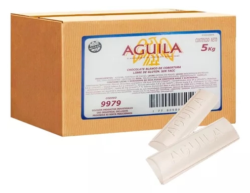 CHOCOLATE BARRA AGUILA x5 KG BCO 9979