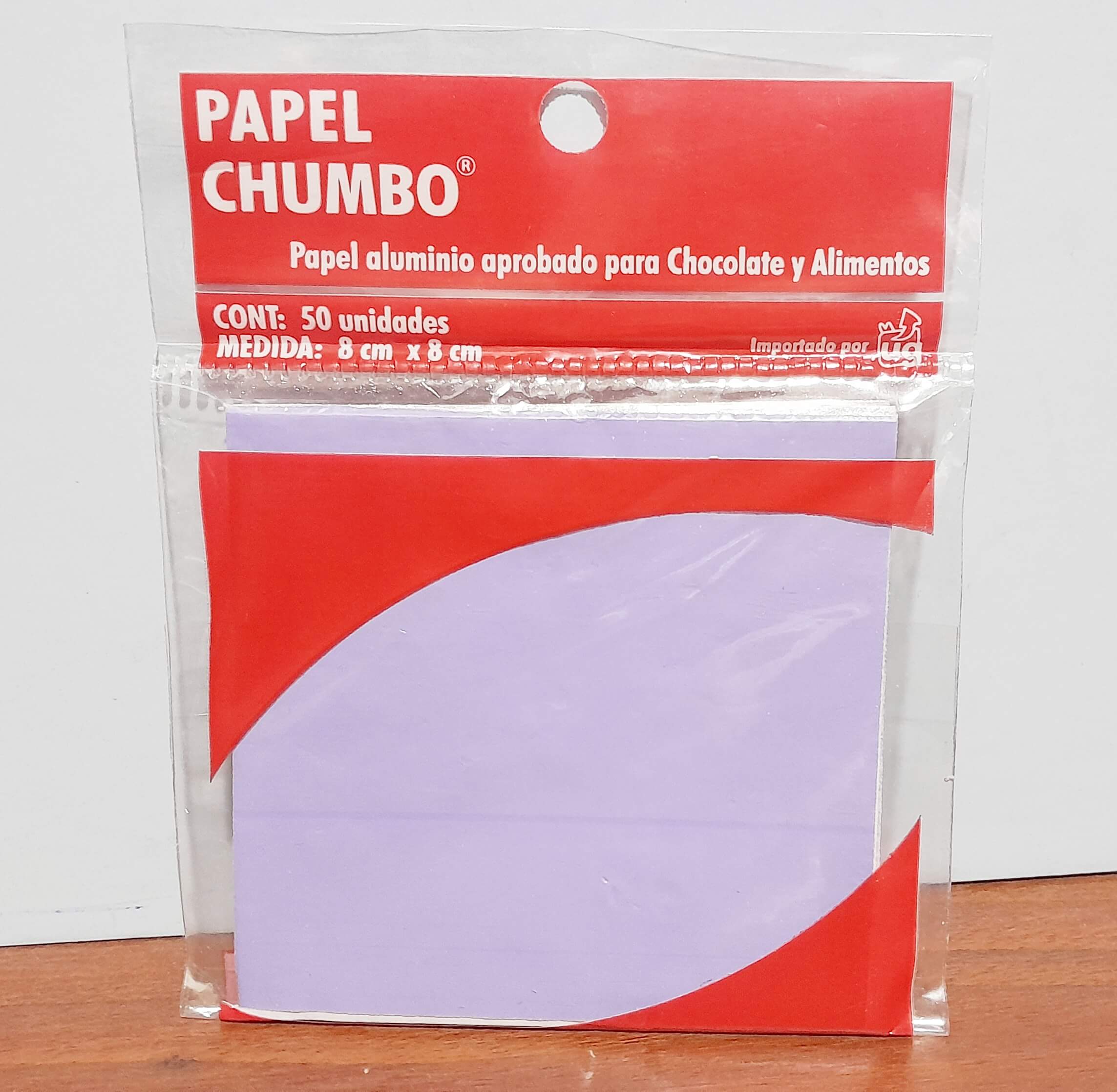 PAPEL BOMBONES LISO LILA x50u