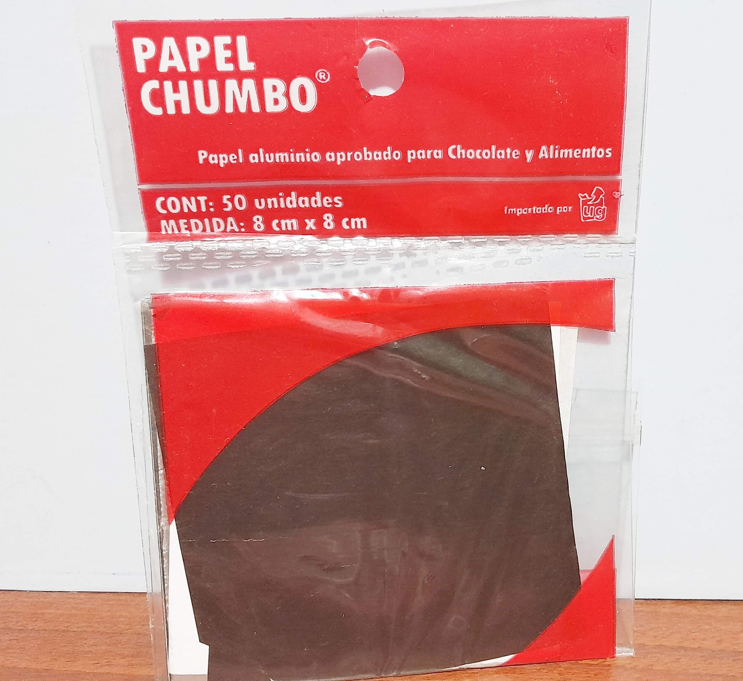 PAPEL BOMBONES LISO MARRON x50u