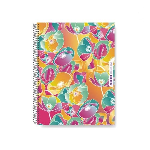 CUADERNO A4 ARTE BLOOM X80HJS