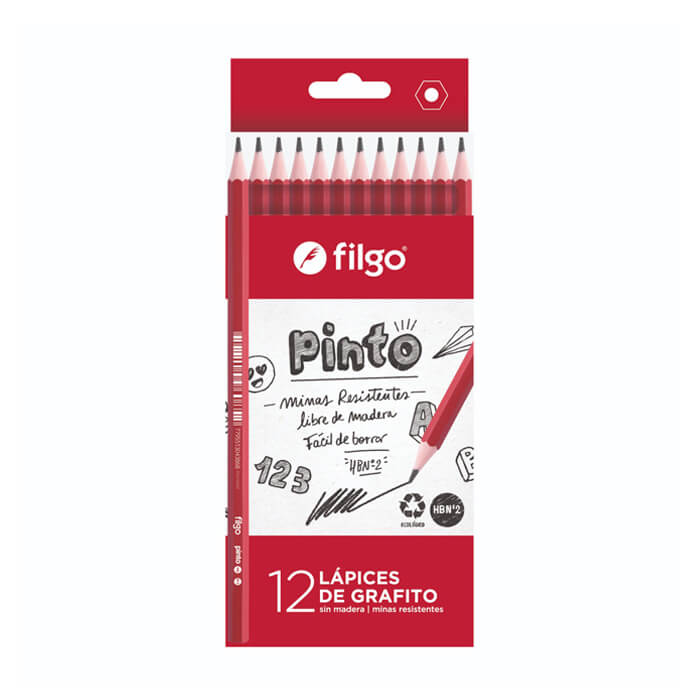 LAPIZ NEGRO FILGO HB X12