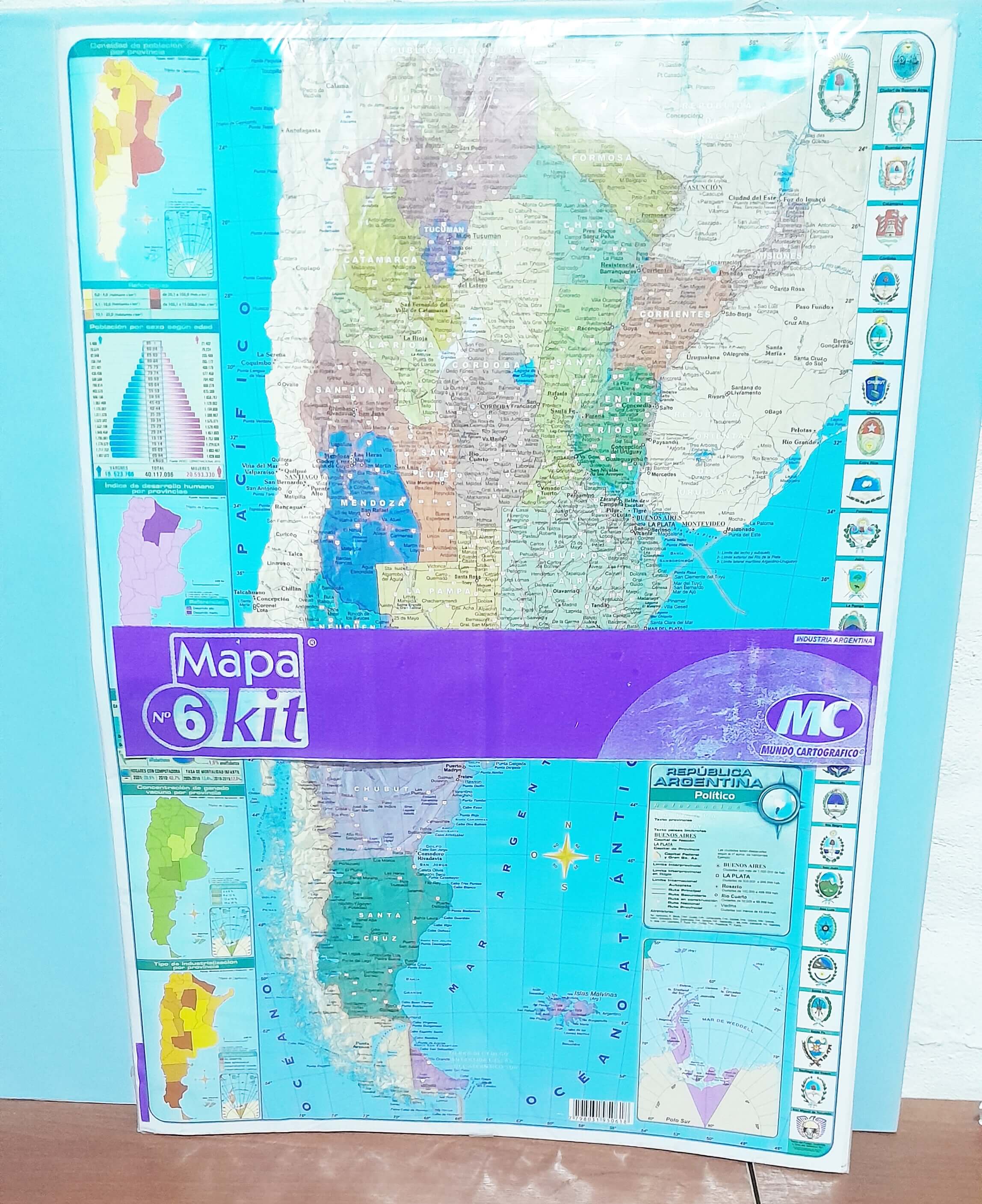 MAPA N°6 ARGENTINA POLITICO