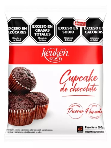 PREMEZCLA LODISER CUPCKAKE X500 CHOCOLAT