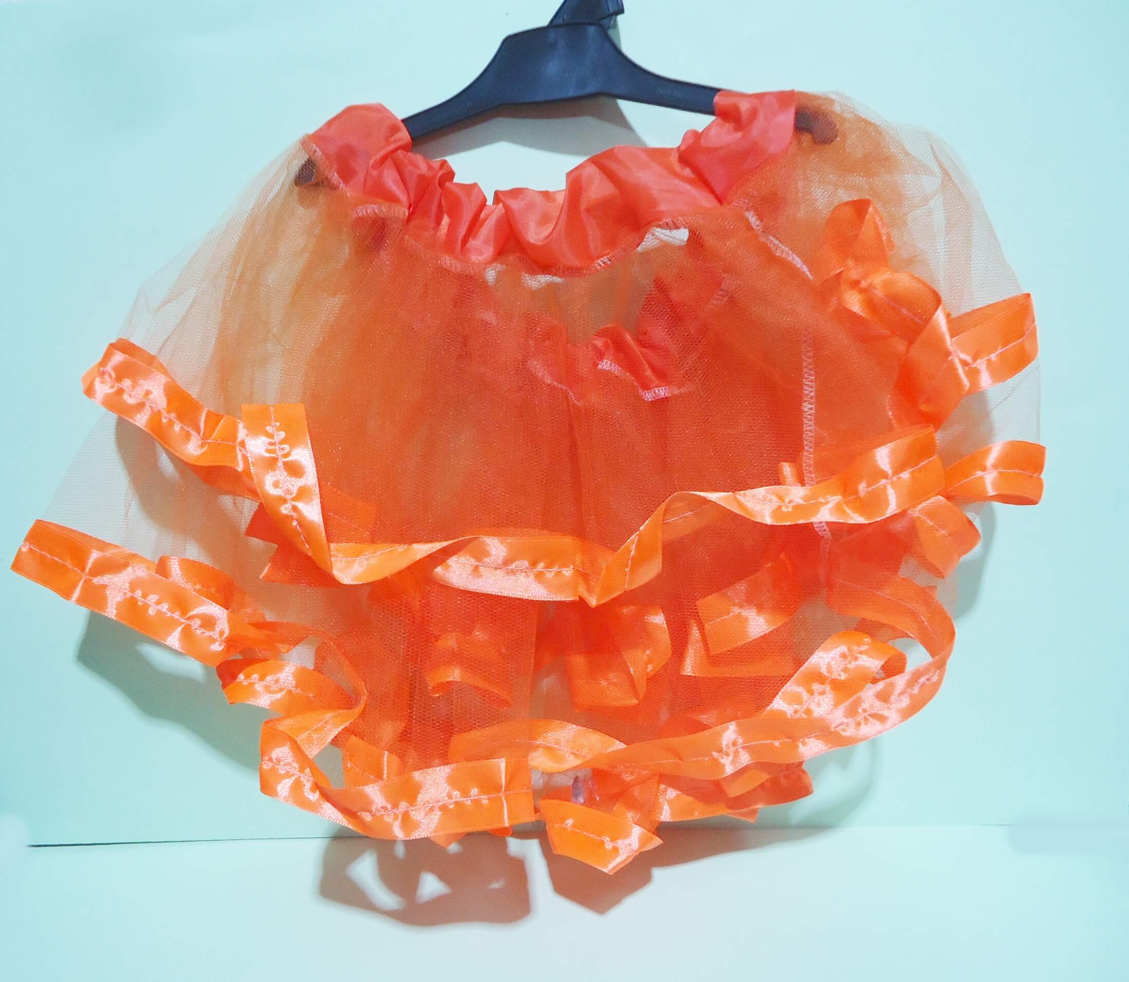 TUTU COLOR NARANJA 30CM