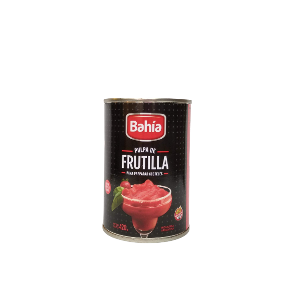 PULPA DE FRUTILLA BAHIAx 420gr