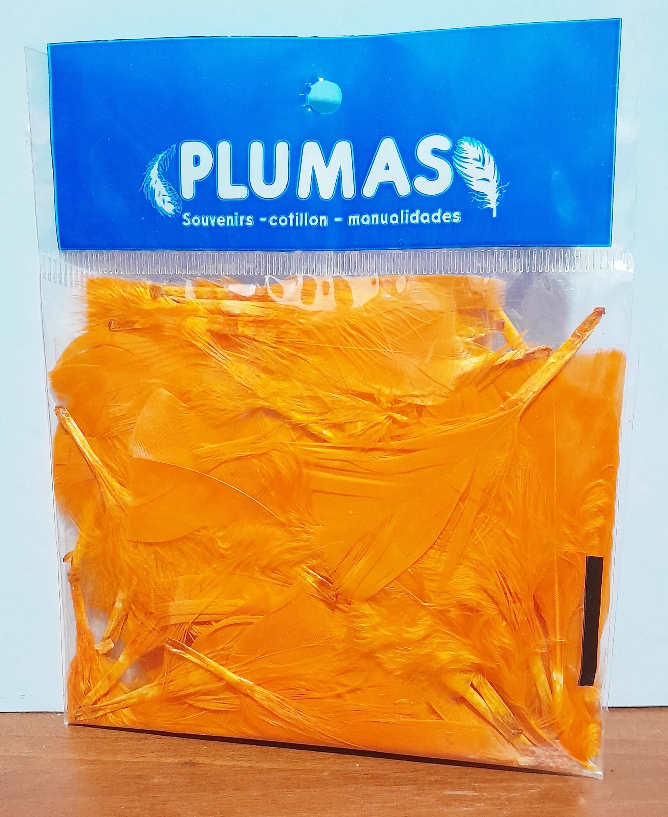 PLUMAS CHICA MARABU X100 NARANJA