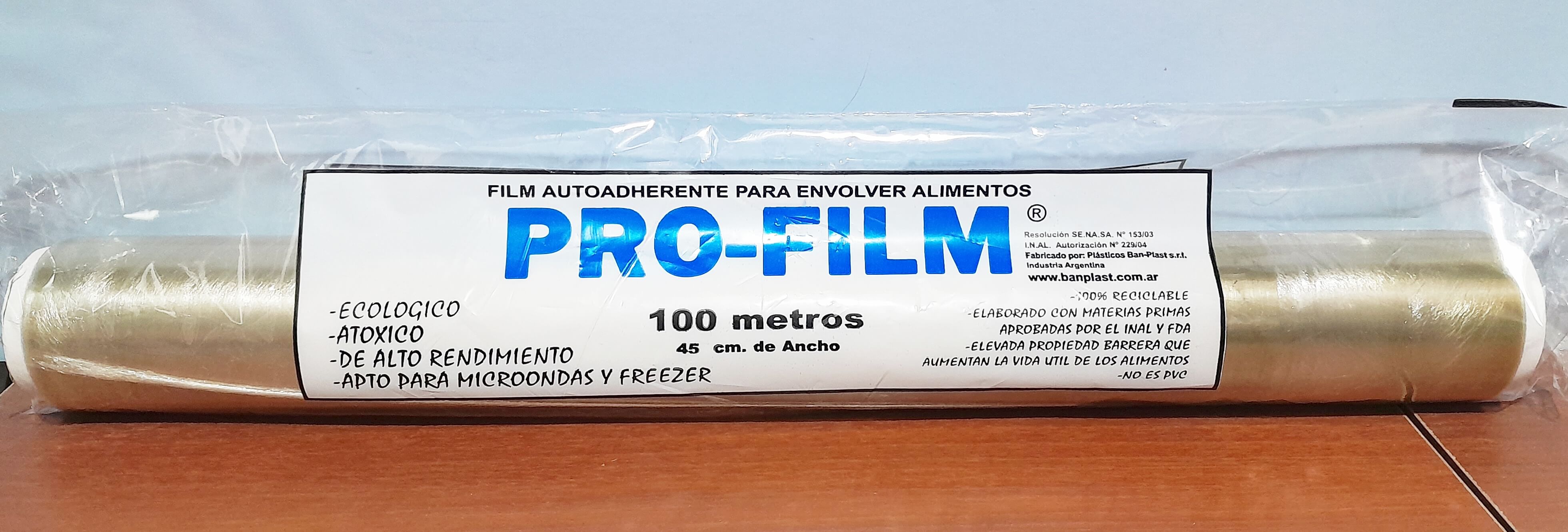ROLLO FILM 45x100MTS PROFILM