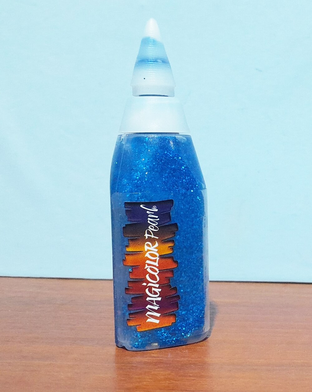 ADHESIVO GLITTER MAGICOLOR X40GR AZUL