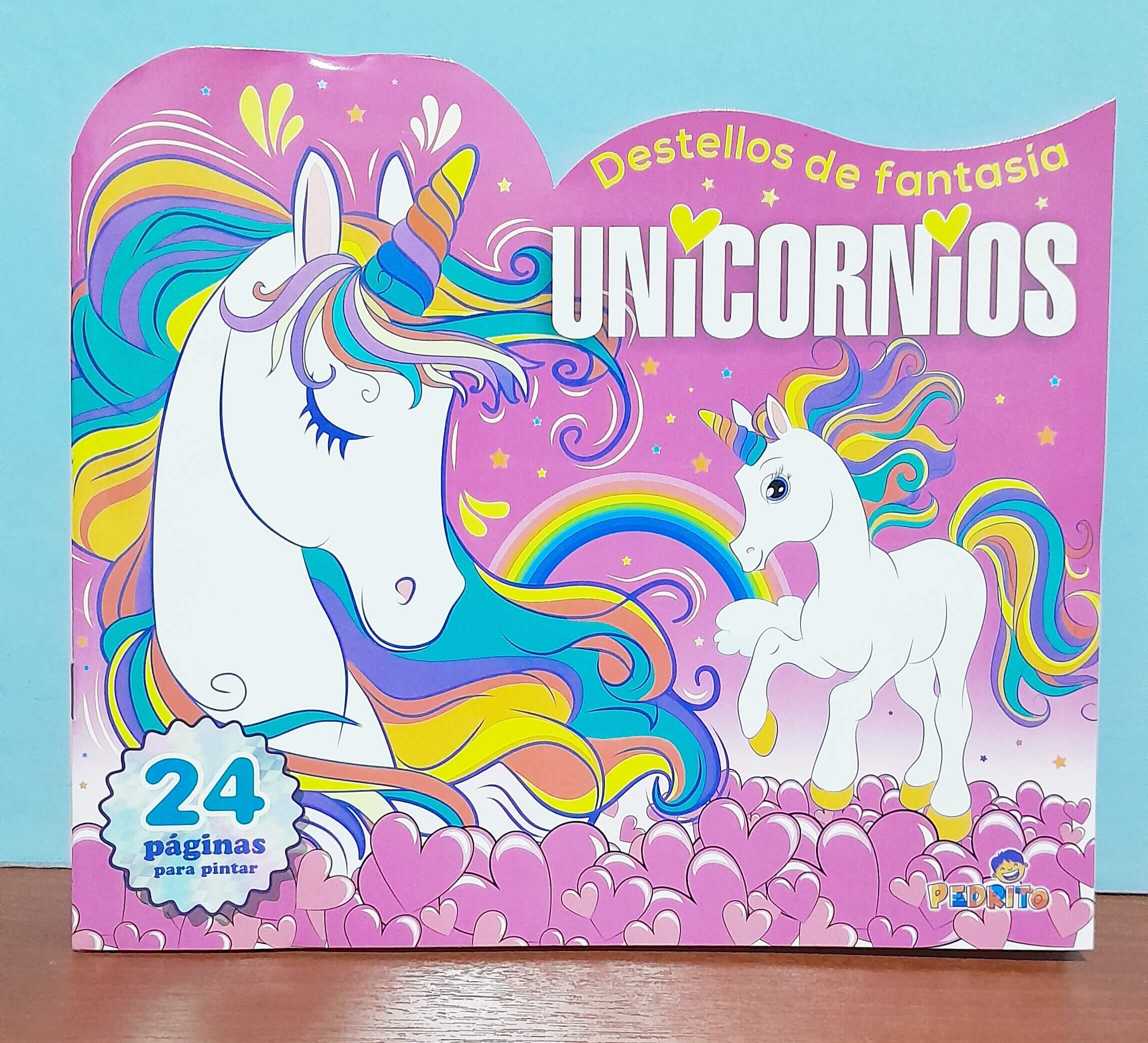 LIBRO DE COLOREAR UNICORNIO