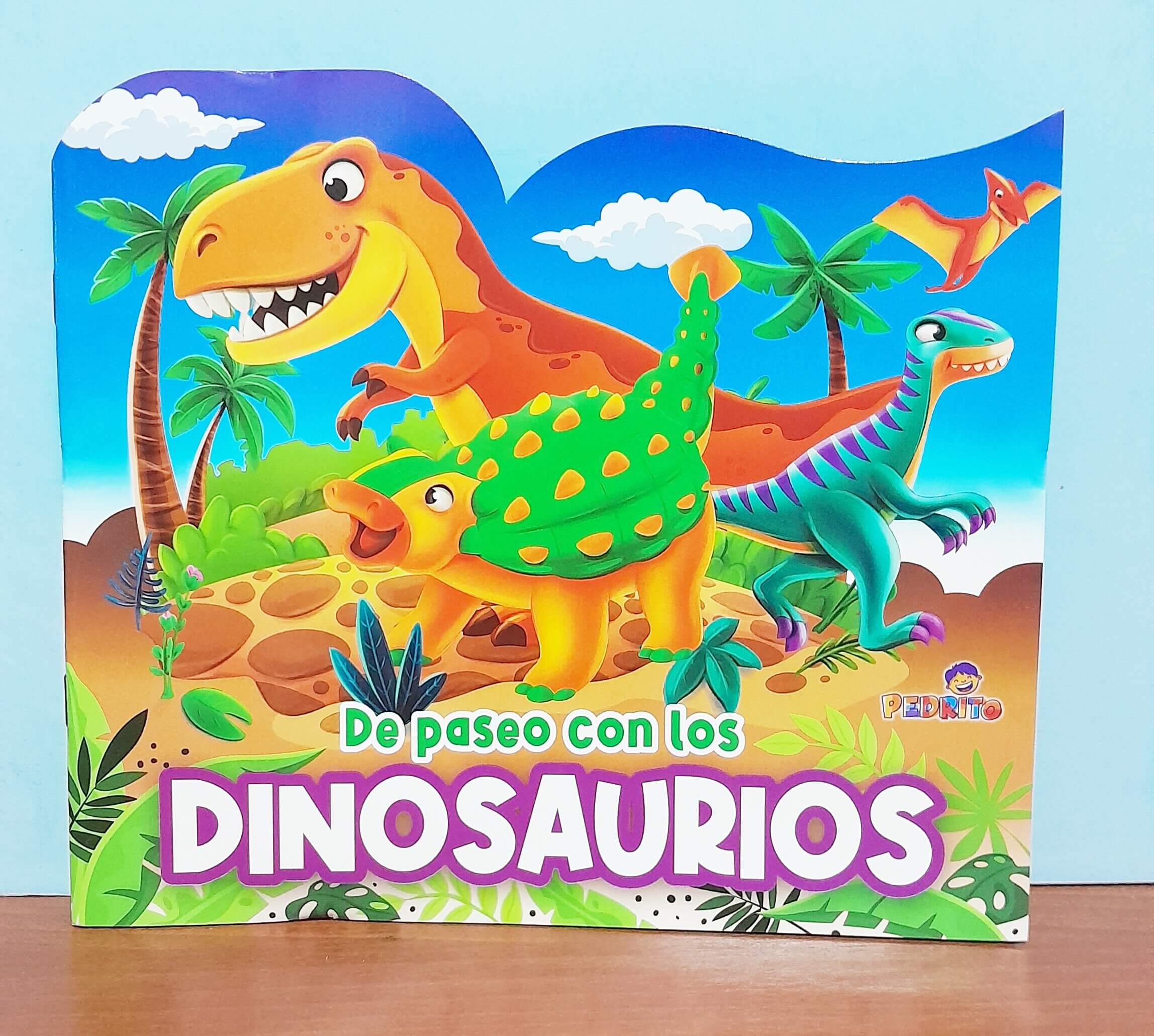 LIBRO DE COLOREAR DINOSAURIO