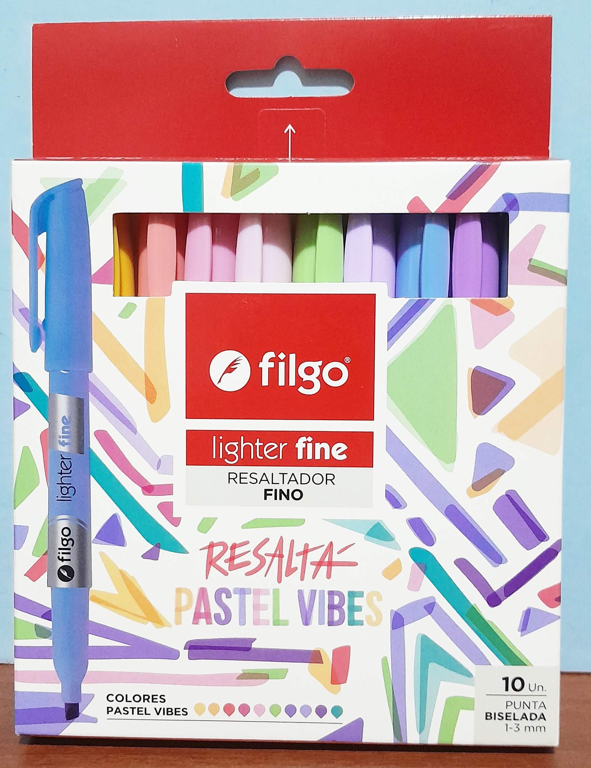 RESALTADOR FILGO X10 SET LIGHTERFIN PAST