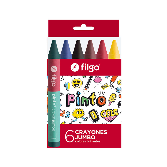 CRAYONES FILGO X6 JUMBO