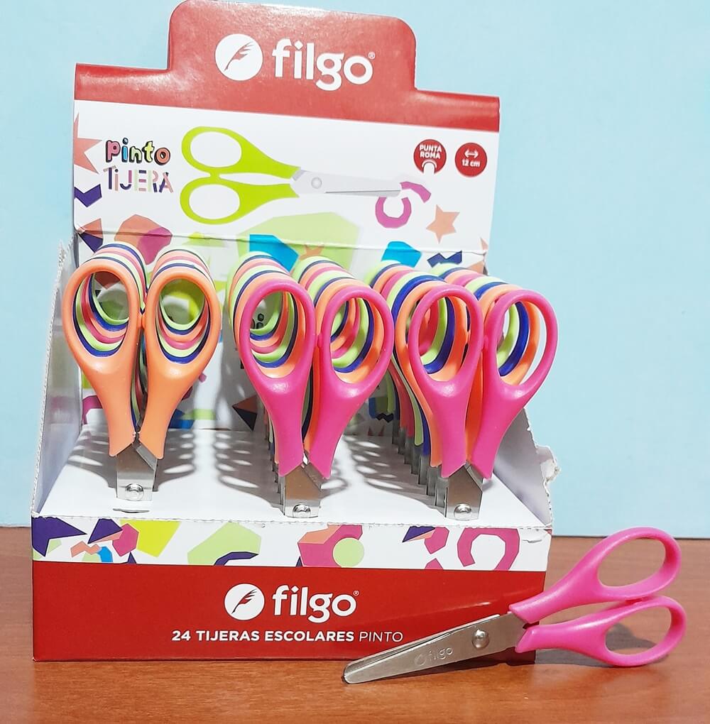 TIJERA FILGO 12CM PINTO