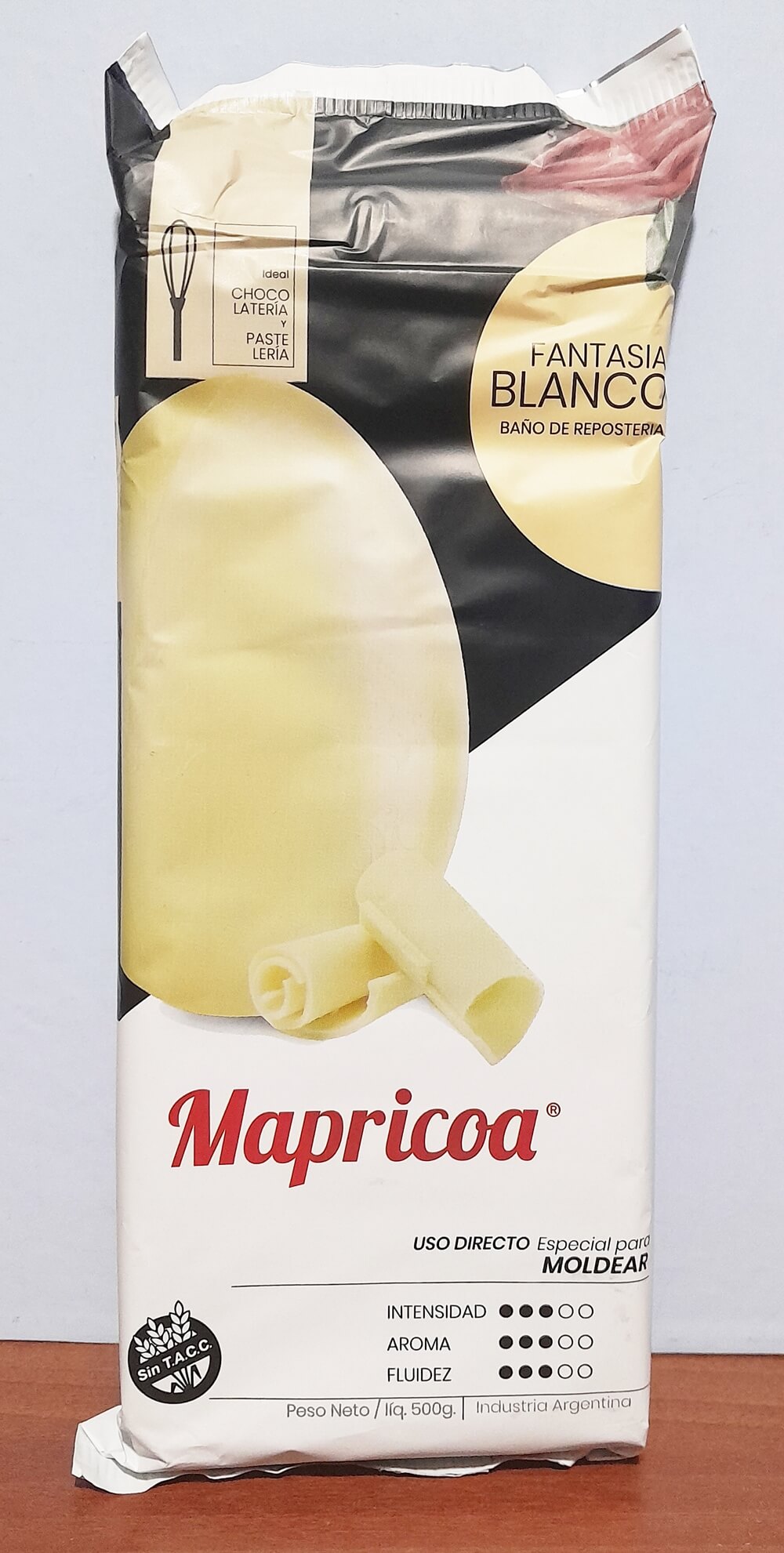 CHOCOLATE MAPRICOA 500gr BLANCO