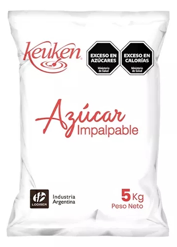 AZUCAR IMPALPABLE LODISER KEUKEN x 5 KG