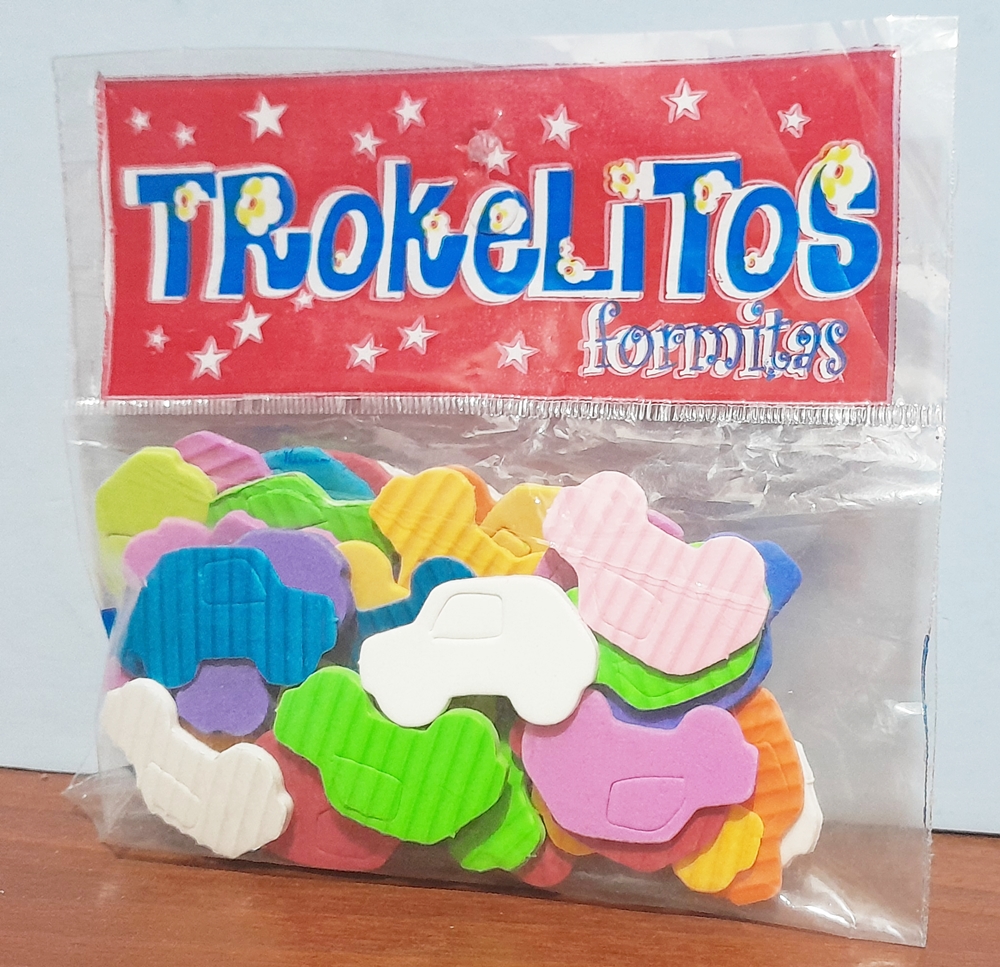 FORMITA GOMA EVA TROKELITOS AUTITOS X24