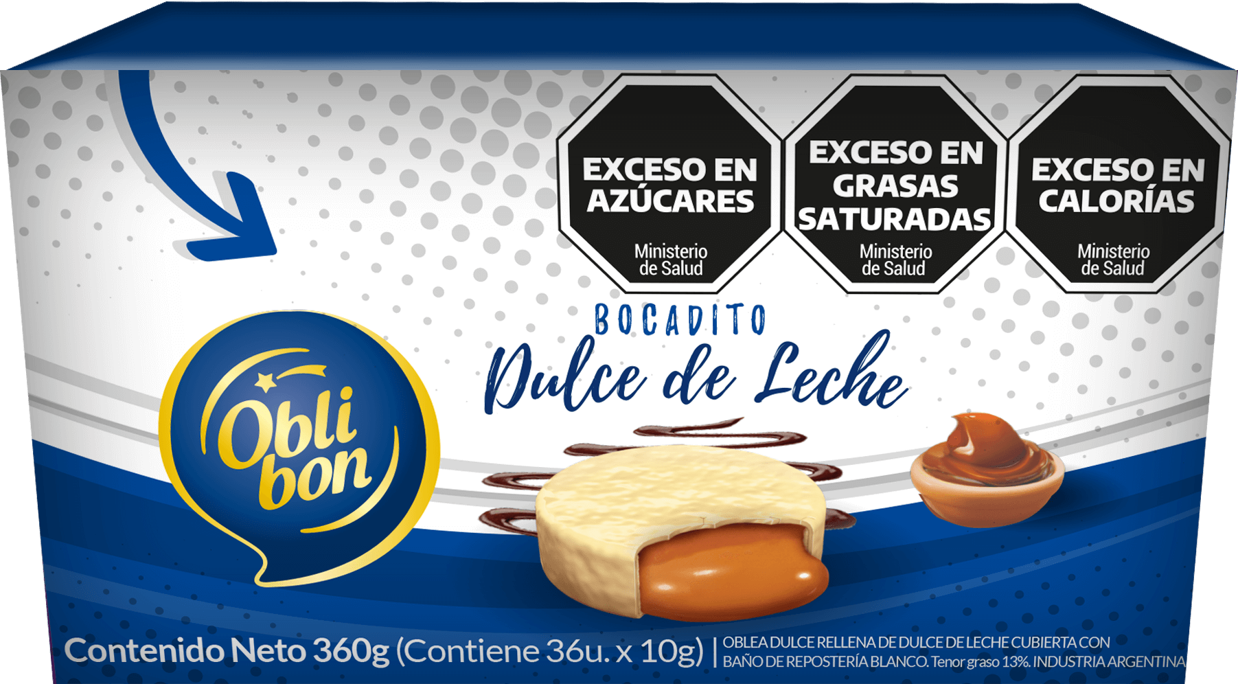 BOCADITO OBLITA x36 BCO