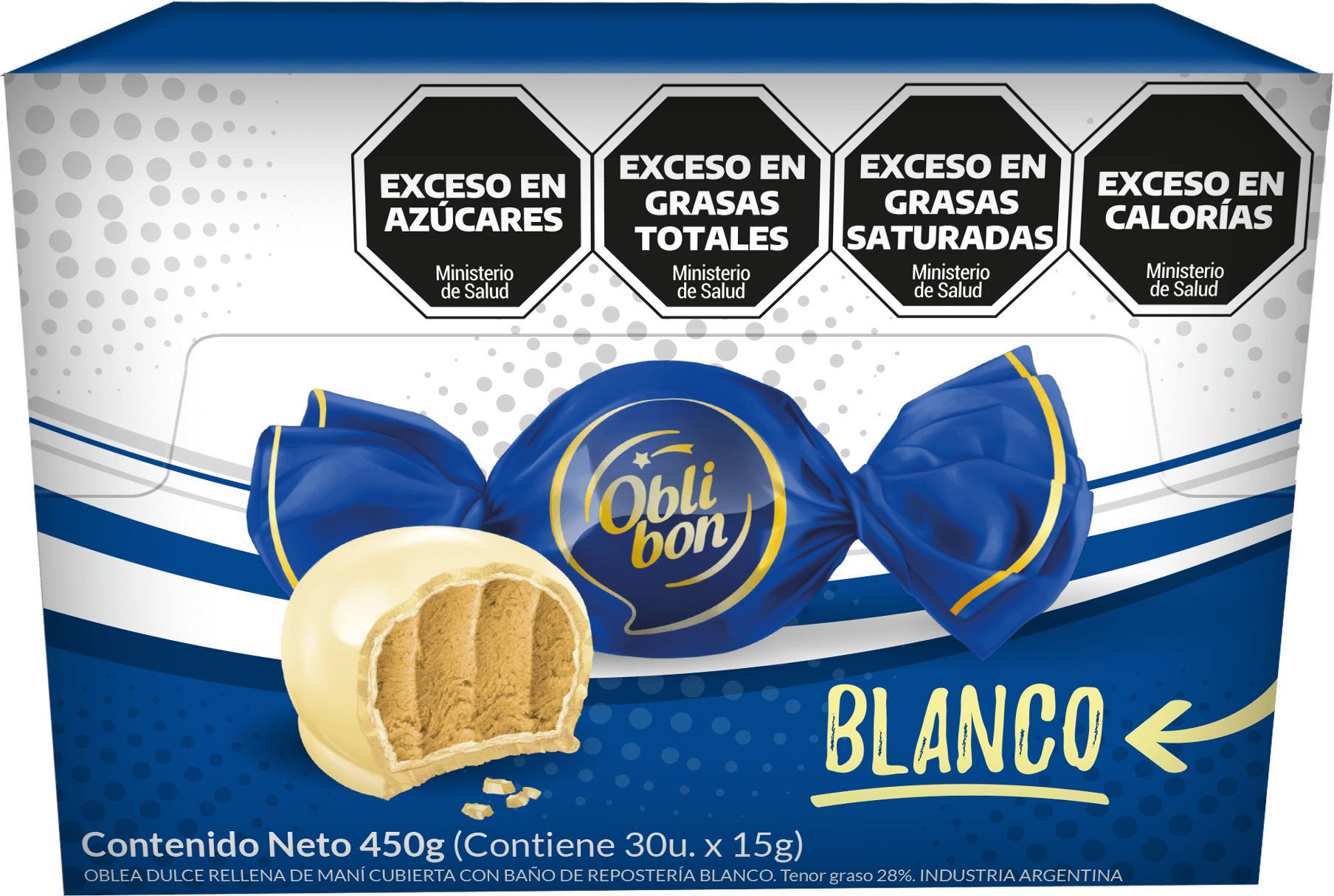 BOMBON OBLIBONx30 BLANCO