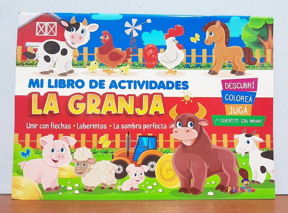 LIBRO DE COLOREAR LA GRANJA