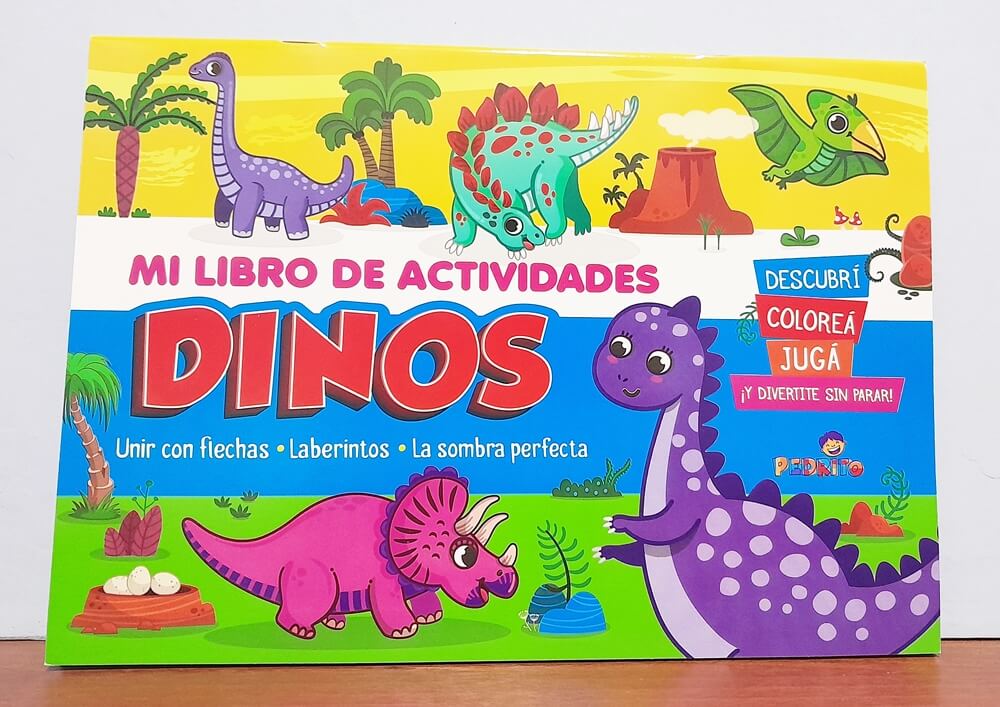 LIBRO DE COLOREAR DINOSAURIO