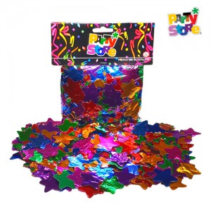 CONFETTI P.STORE ESTRELLA MULTICOLOR x50