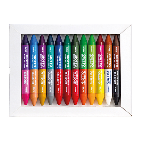 CRAYONES GIOTTO X12 CERA MAXI DUO