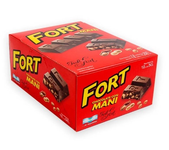 CHOCOLATE FORT MANI x12 (30gr