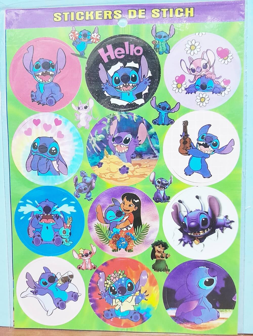 STICKERS DISNEY STICH