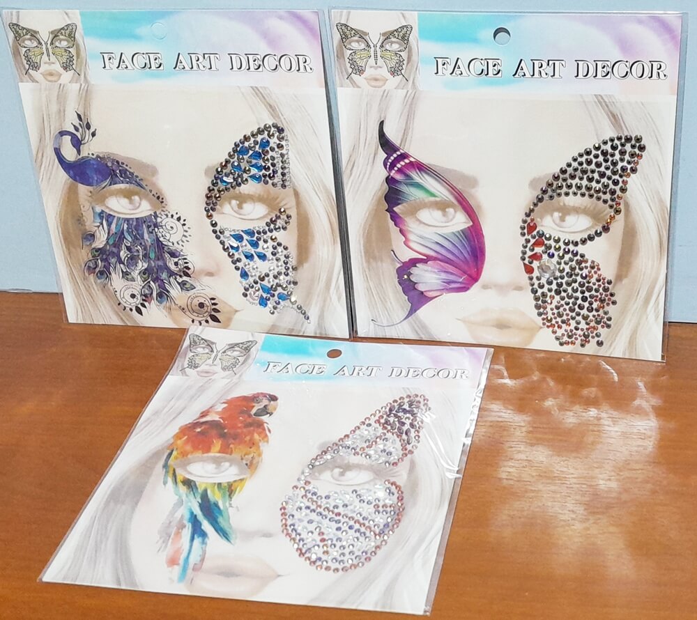 STRASS AUTOADHESIVO FACE MARIPOSA