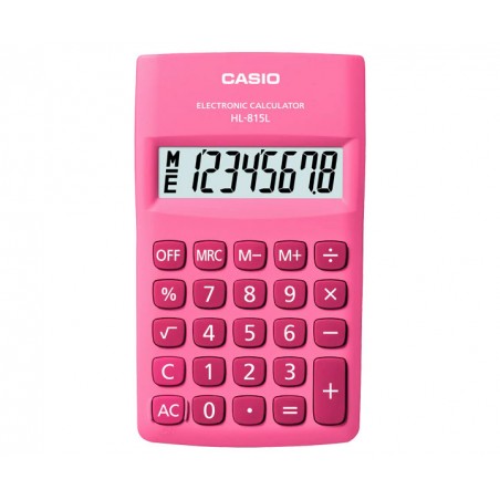 CALCULADORA CASIO HL815L ROSA