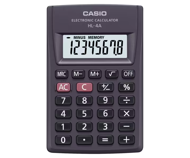 CALCULADORA CASIO HL-4A