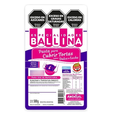 COBERTURA BALLINA x500 gr COLOR VIOLETA