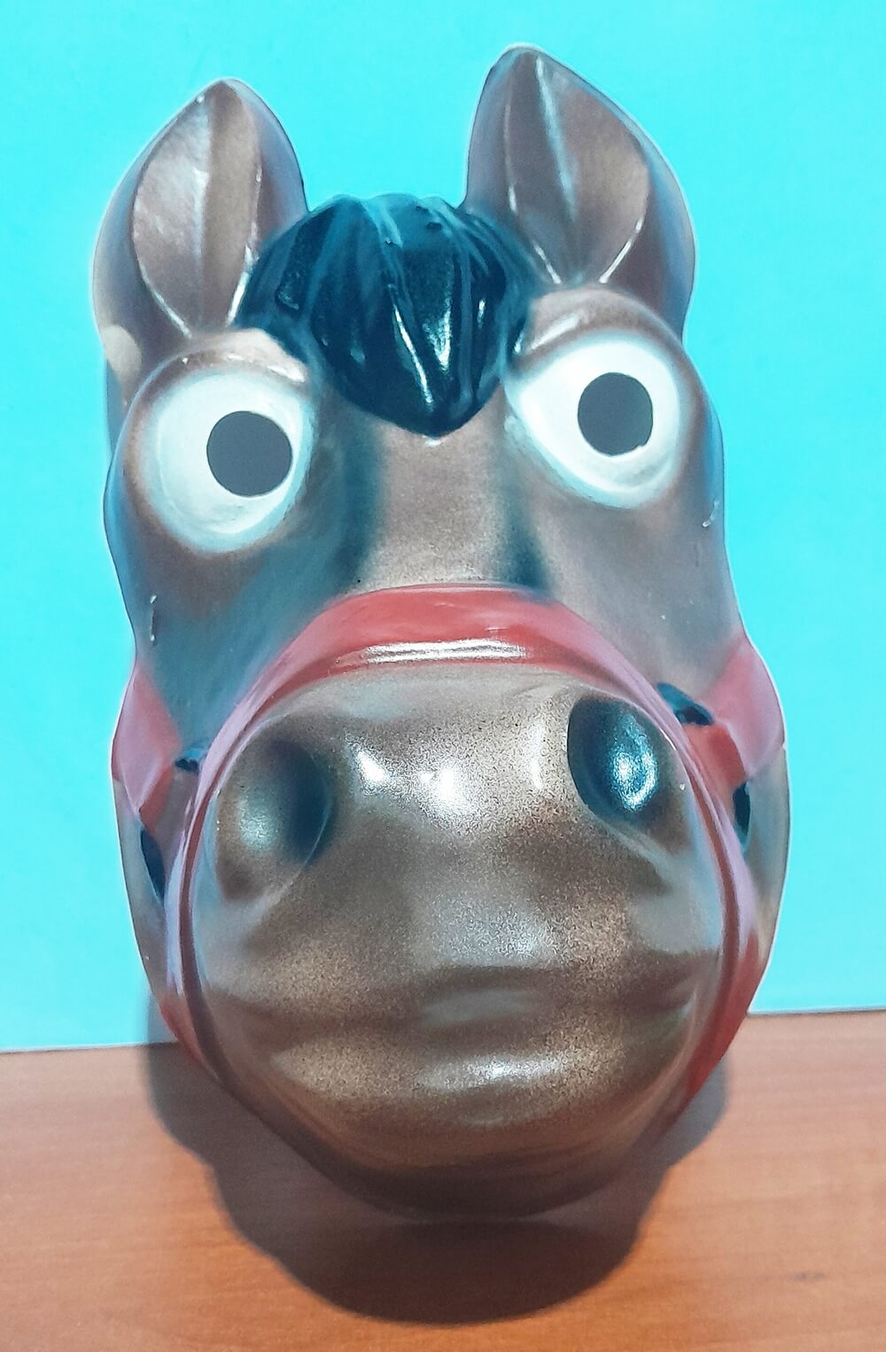 CARETA PLASTICA ANIMAL BURRO