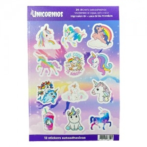 STICKERS P.STORE x24 UNICORNIOS