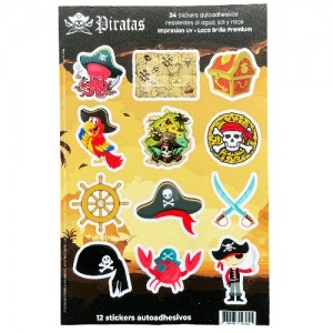 STICKERS P.STORE x24 PIRATAS