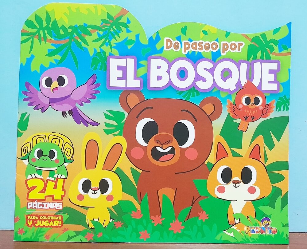 LIBRO DE COLOREAR BOSQUE