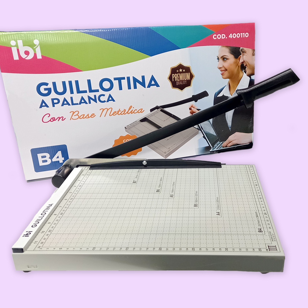 GUILLOTINA A4 PALANCA IBI P/12HJ C400110