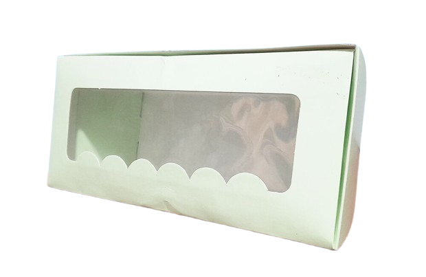 CAJA 6 BUDIN 19x8x6 VERDE PASTEL