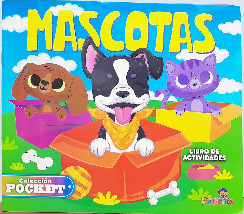 LIBRO DE COLOREAR MASCOTA