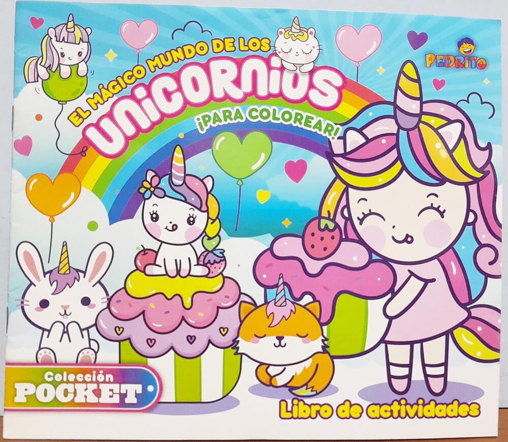 LIBRO DE COLOREAR UNICORNIO