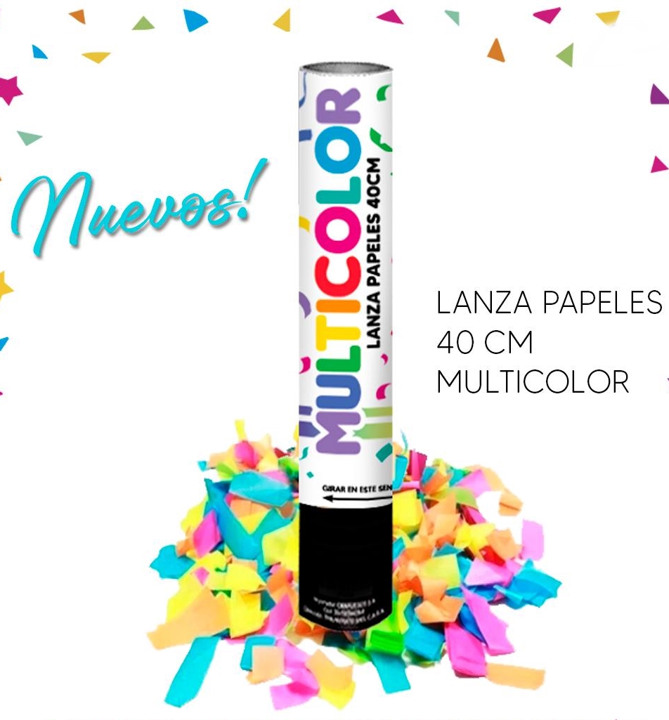 LANZAPAPEL 40cm ARDI MULTICOLOR